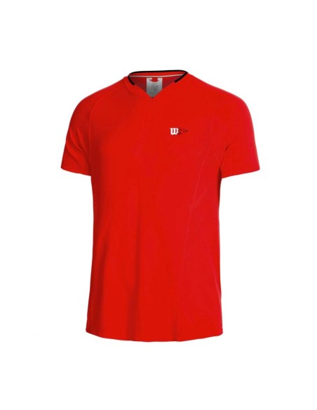 Camiseta Wilson Series Seamless Zip Henley 2.0 | Ofertas de pádel